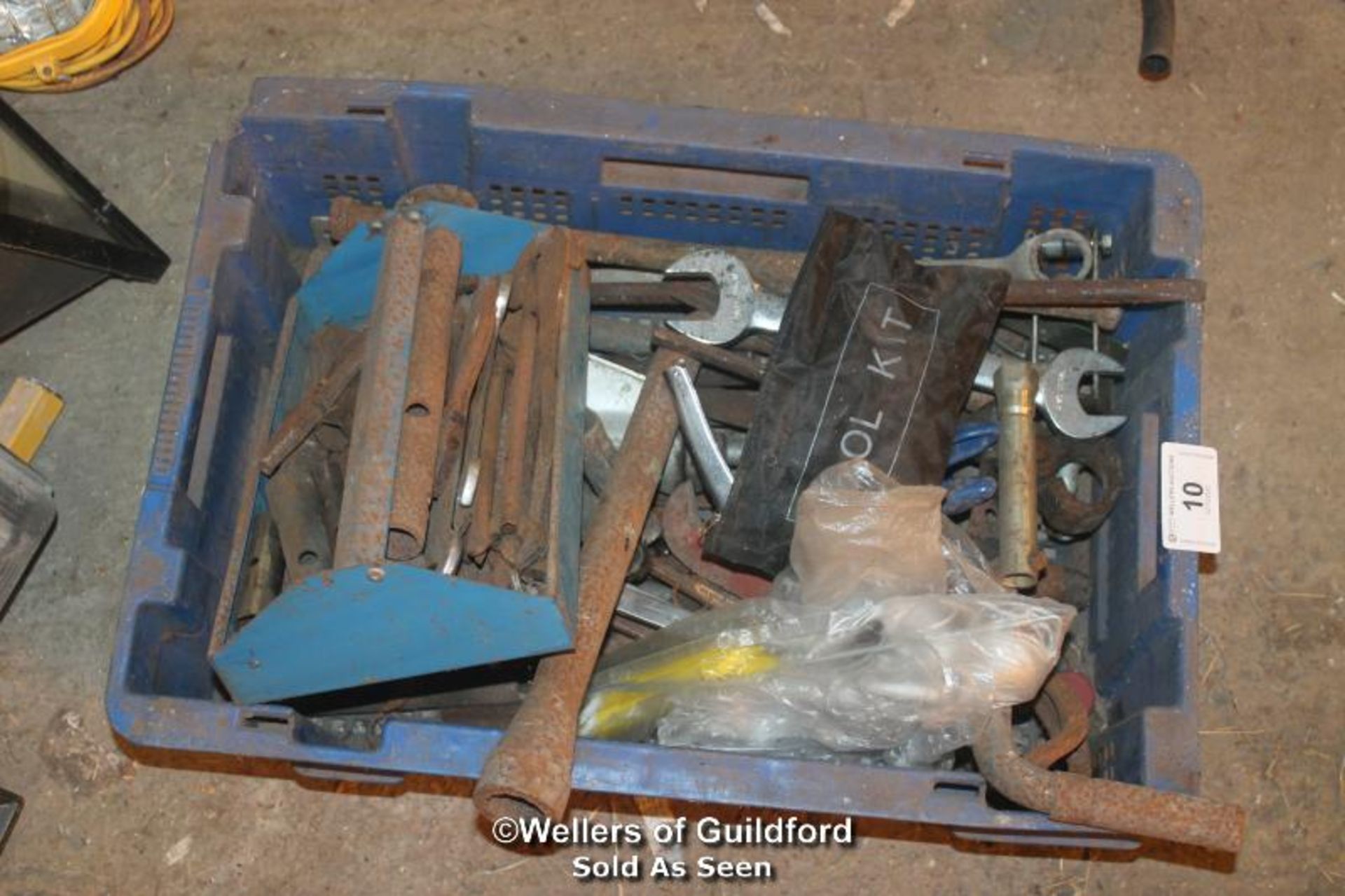 CRATE OF TOOLS