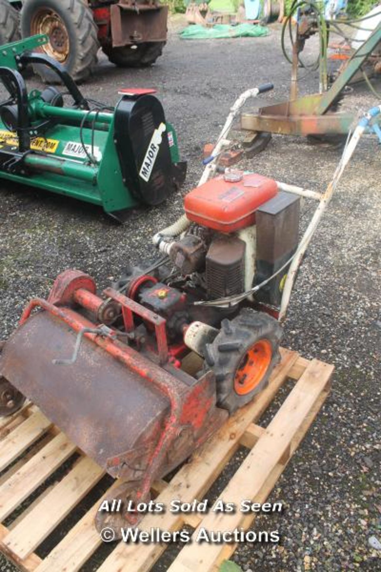 ROTAVATOR WITH ROBIN ENGINE - SPARES AND REPAIR