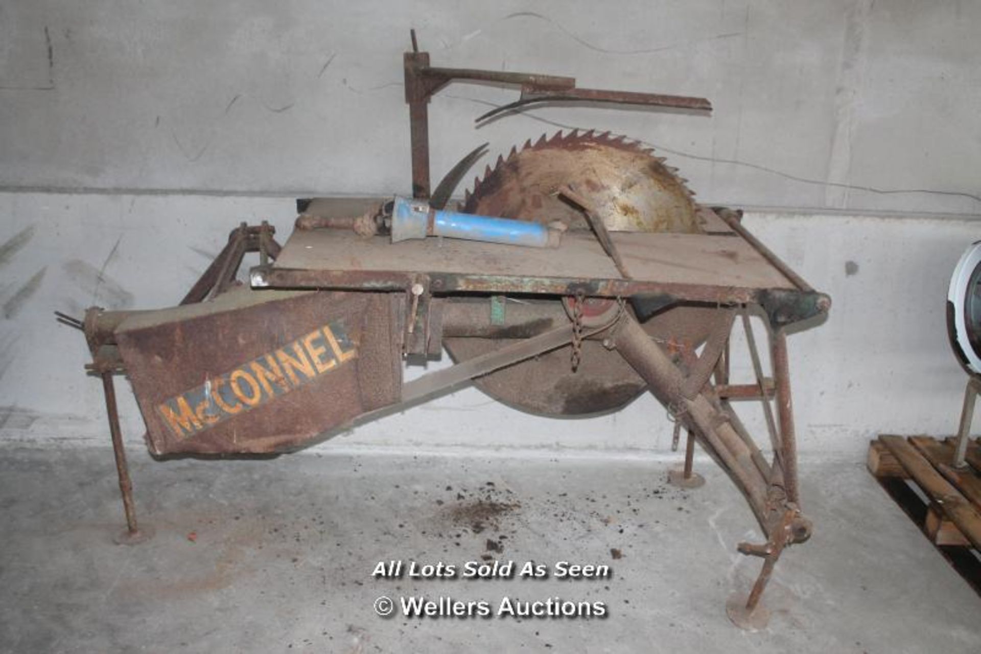 *MCCONNEL SAW BENCH PTO DRIVE / PLUS VAT / COLLECTION FROM ITCHEN ABBAS, A 5 MINUTE DRIVE FROM