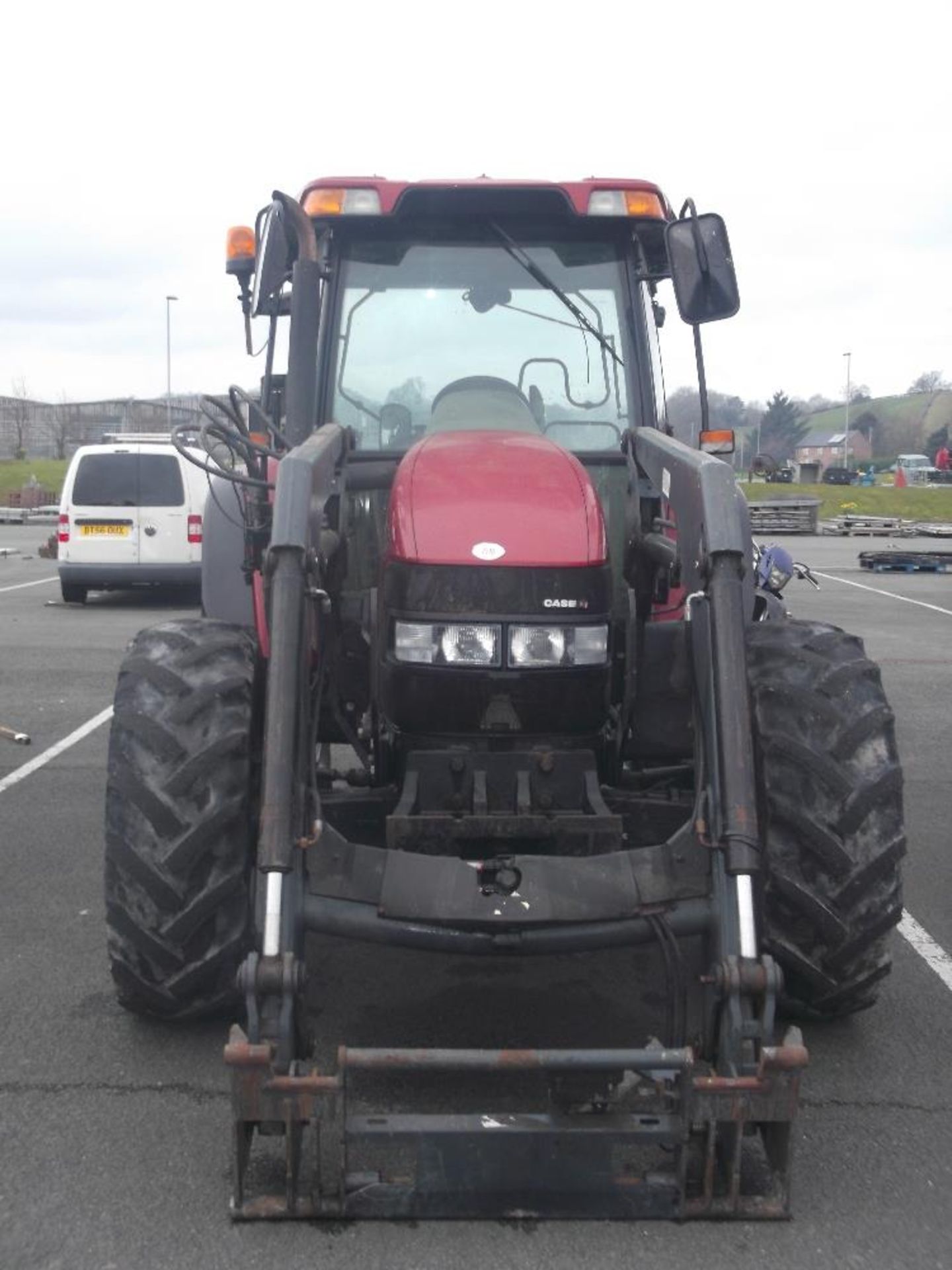 2009 CASE 105 JXU 4WD TRACTOR WITH