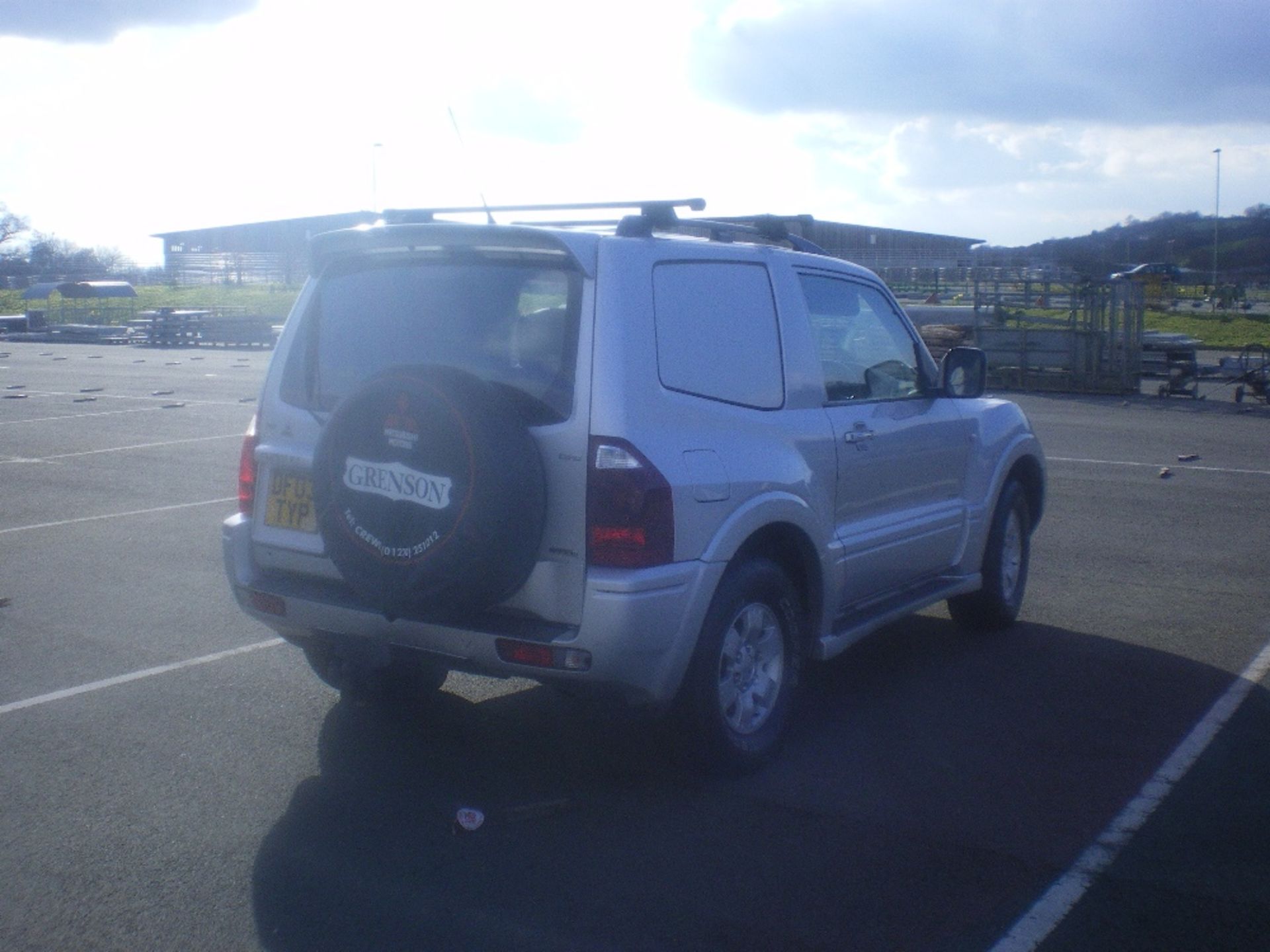 2003 COMMERCIAL MITSUBISHI SHOGUN SILVER REG DF03TYP, 77203 MILES - Image 7 of 10