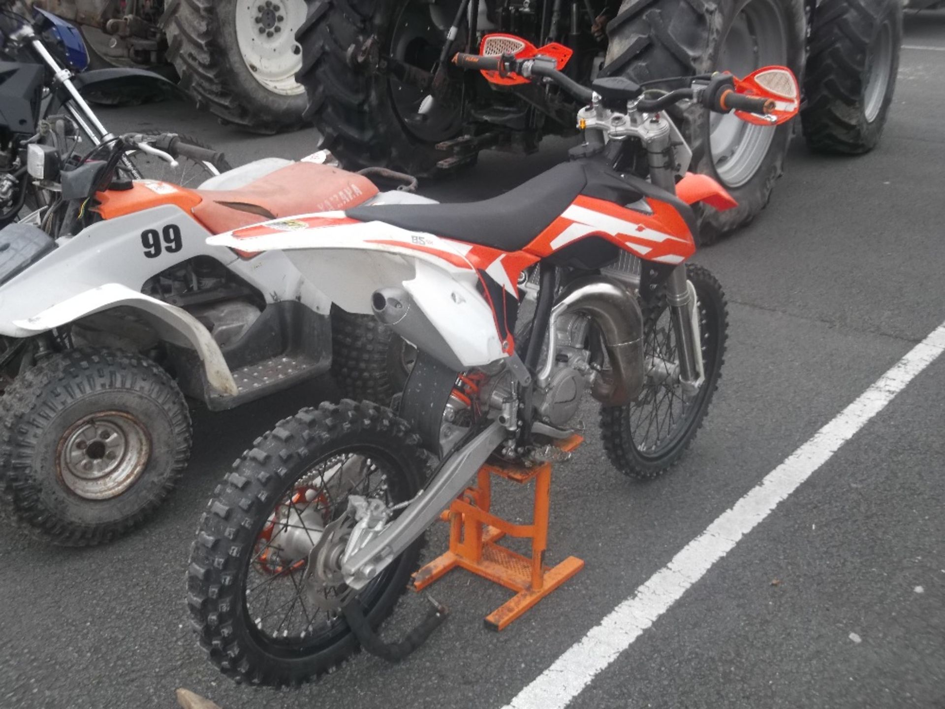 2016 KTM 85CC BIG WHEEL MOTO X BIKE