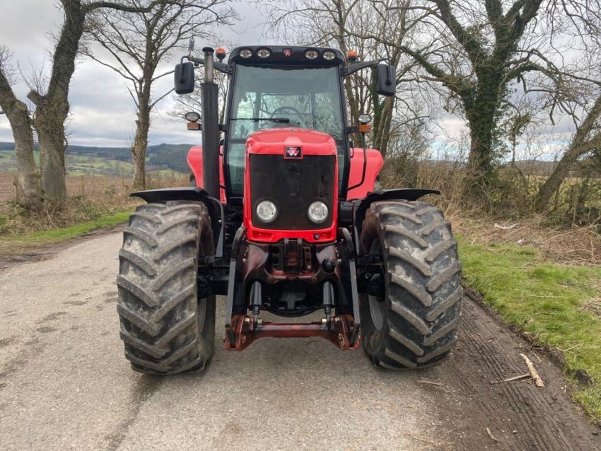 2007 MASSEY FERGUSON 6480 4WD TRACTOR 5000 HRS, FRONT LINKAGE, 50K BOX - Image 5 of 8