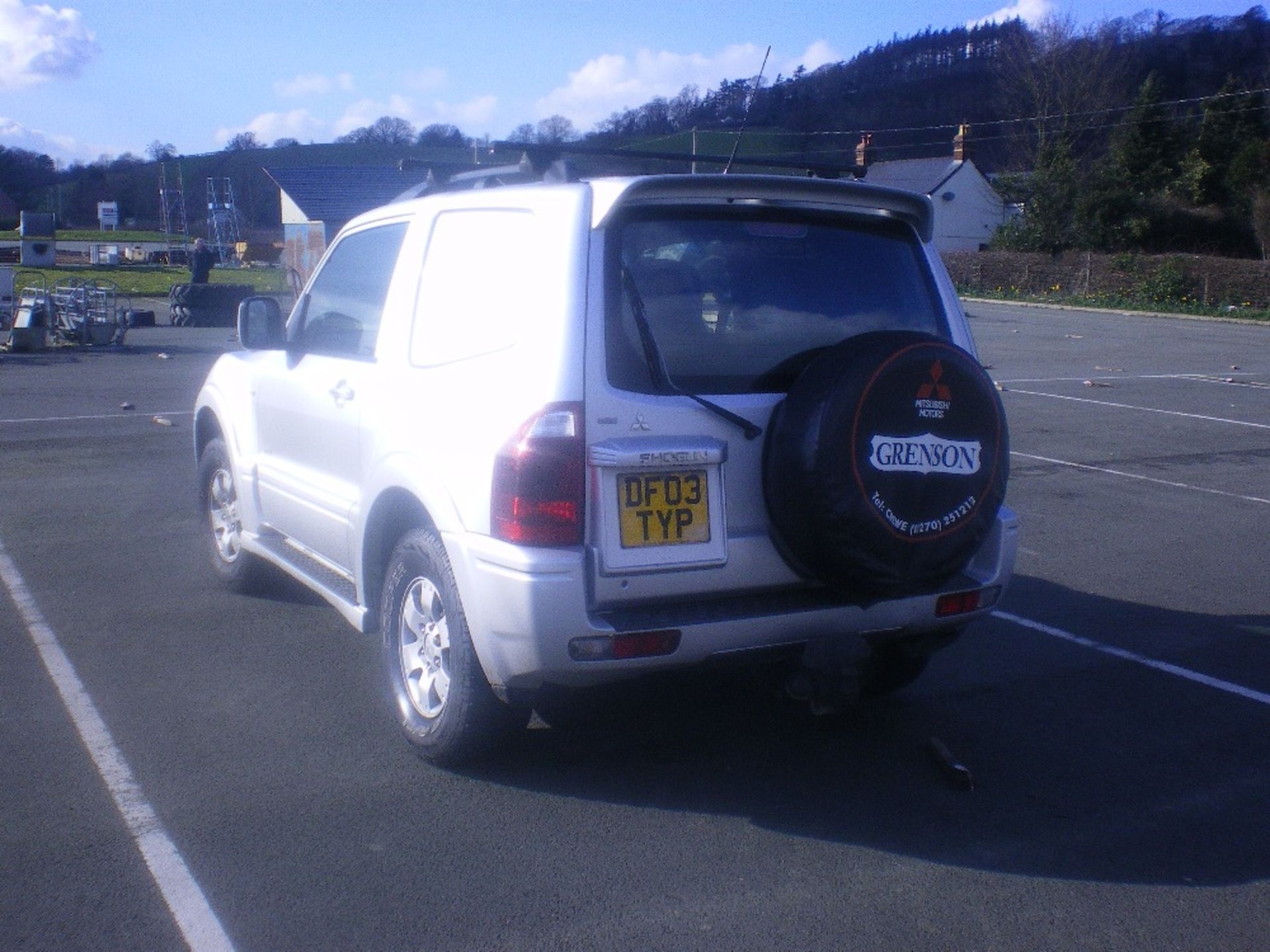 2003 COMMERCIAL MITSUBISHI SHOGUN SILVER REG DF03TYP, 77203 MILES - Image 6 of 10