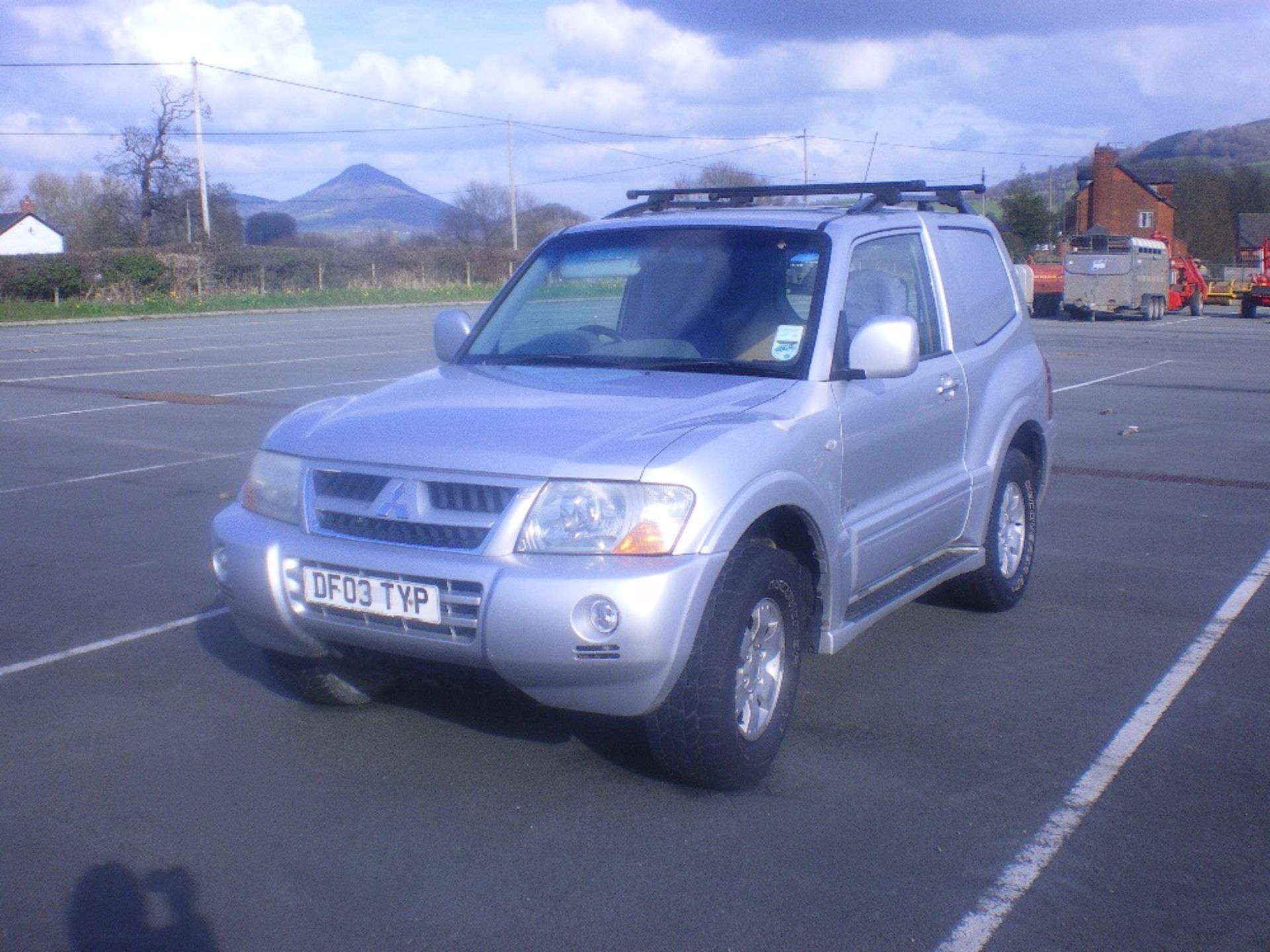 2003 COMMERCIAL MITSUBISHI SHOGUN SILVER REG DF03TYP, 77203 MILES - Image 4 of 10