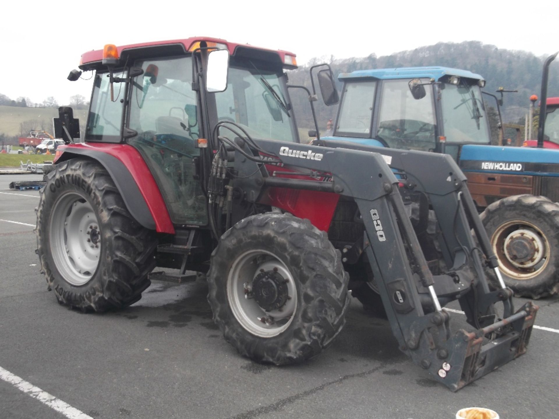 2009 CASE 105 JXU 4WD TRACTOR WITH - Image 2 of 6