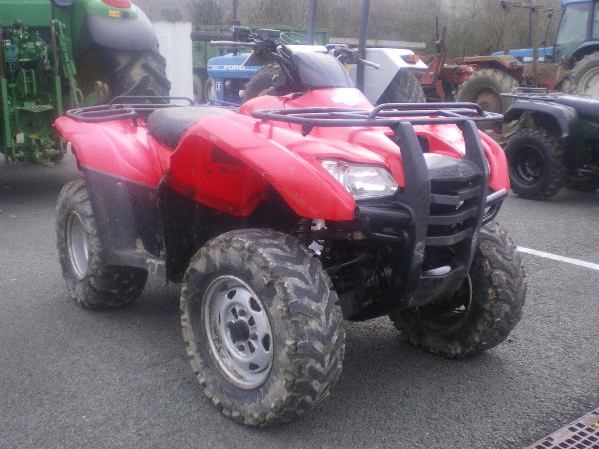 2012 HONDA 450 FOURTRAC QUAD BIKE