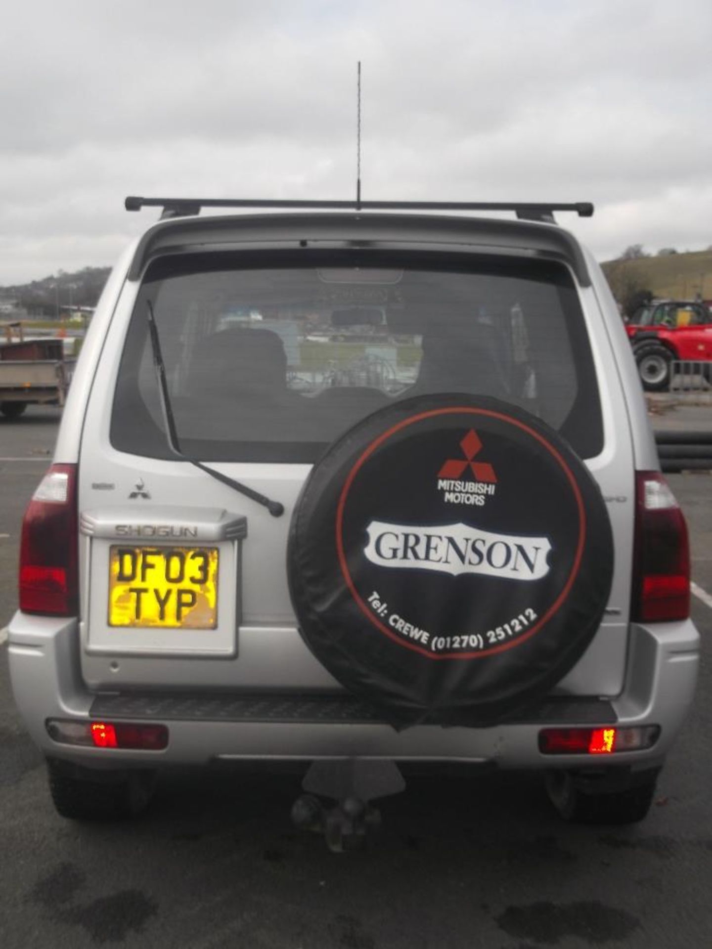 2003 COMMERCIAL MITSUBISHI SHOGUN SILVER REG DF03TYP, 77203 MILES - Image 5 of 10