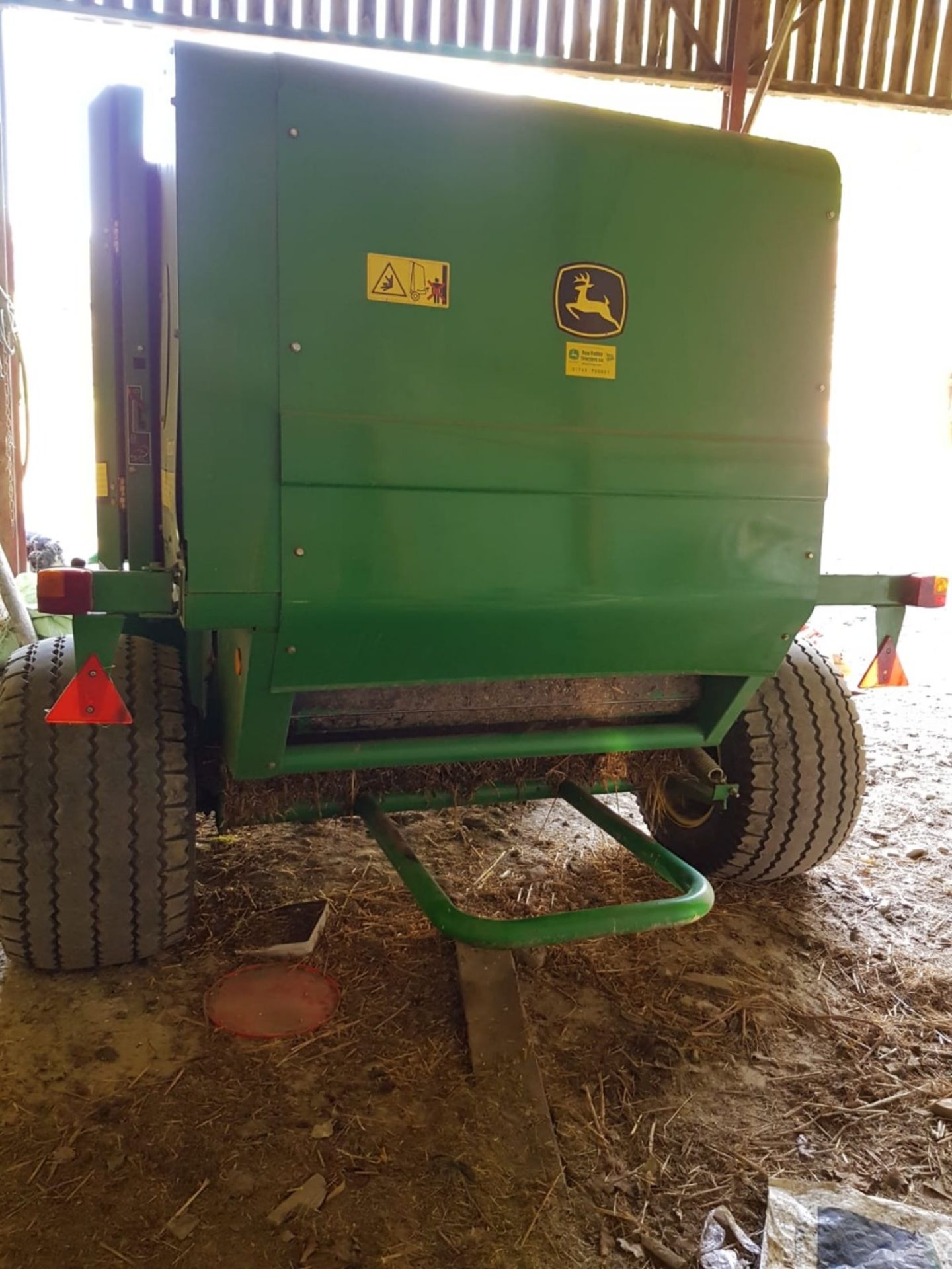 2009 JOHN DEERE 578 PREMIUM ROUND BALER 11300BALES (APPROX) ON FARM SINCE NEW - Image 3 of 6