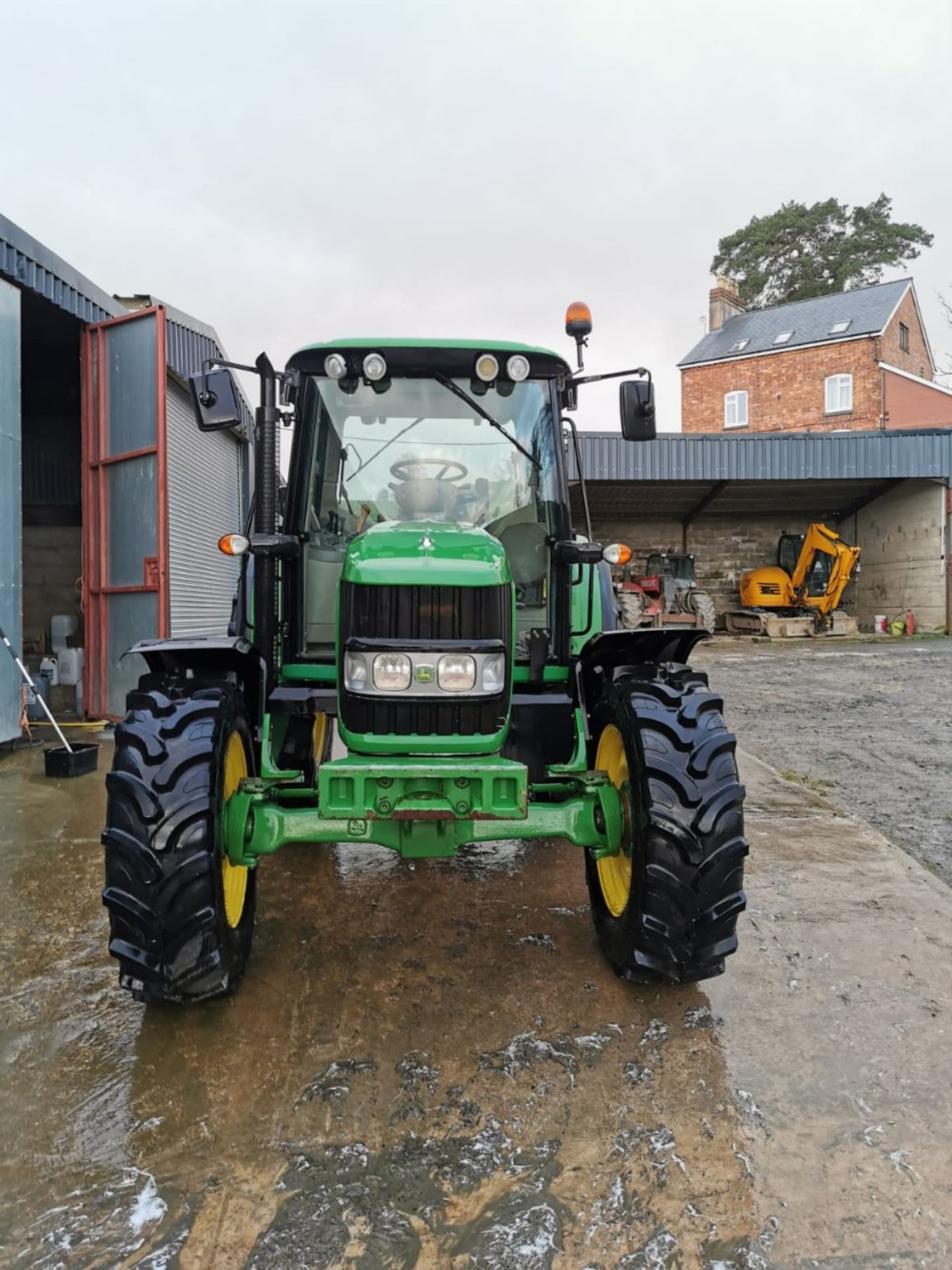 JOHN DEERE 6430 4WD TRACTOR REG WK07DSE 8800 HOURS - Image 8 of 10