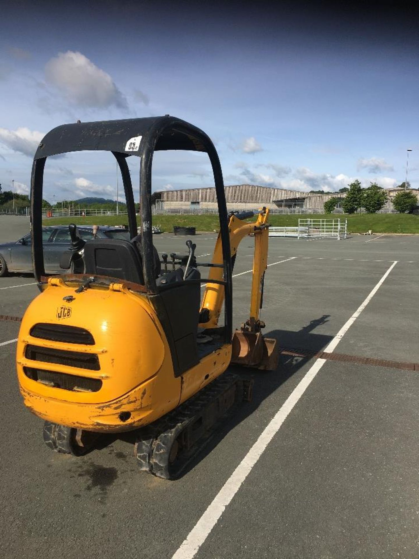 JCB 8014 MINI DIGGER (2200 HOURS) - Image 3 of 4