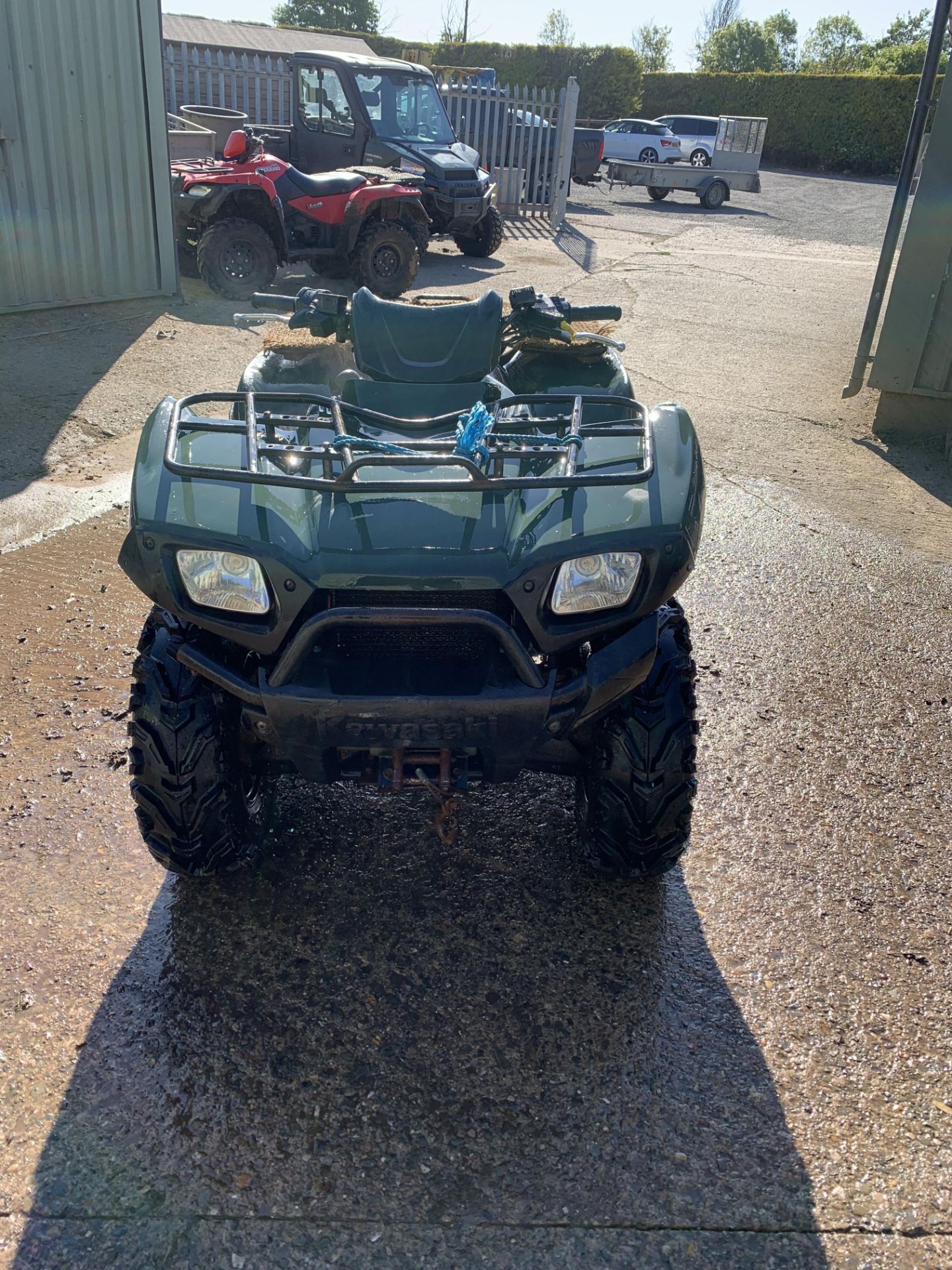 KAWASAKI 650 4WD QUAD BIKE