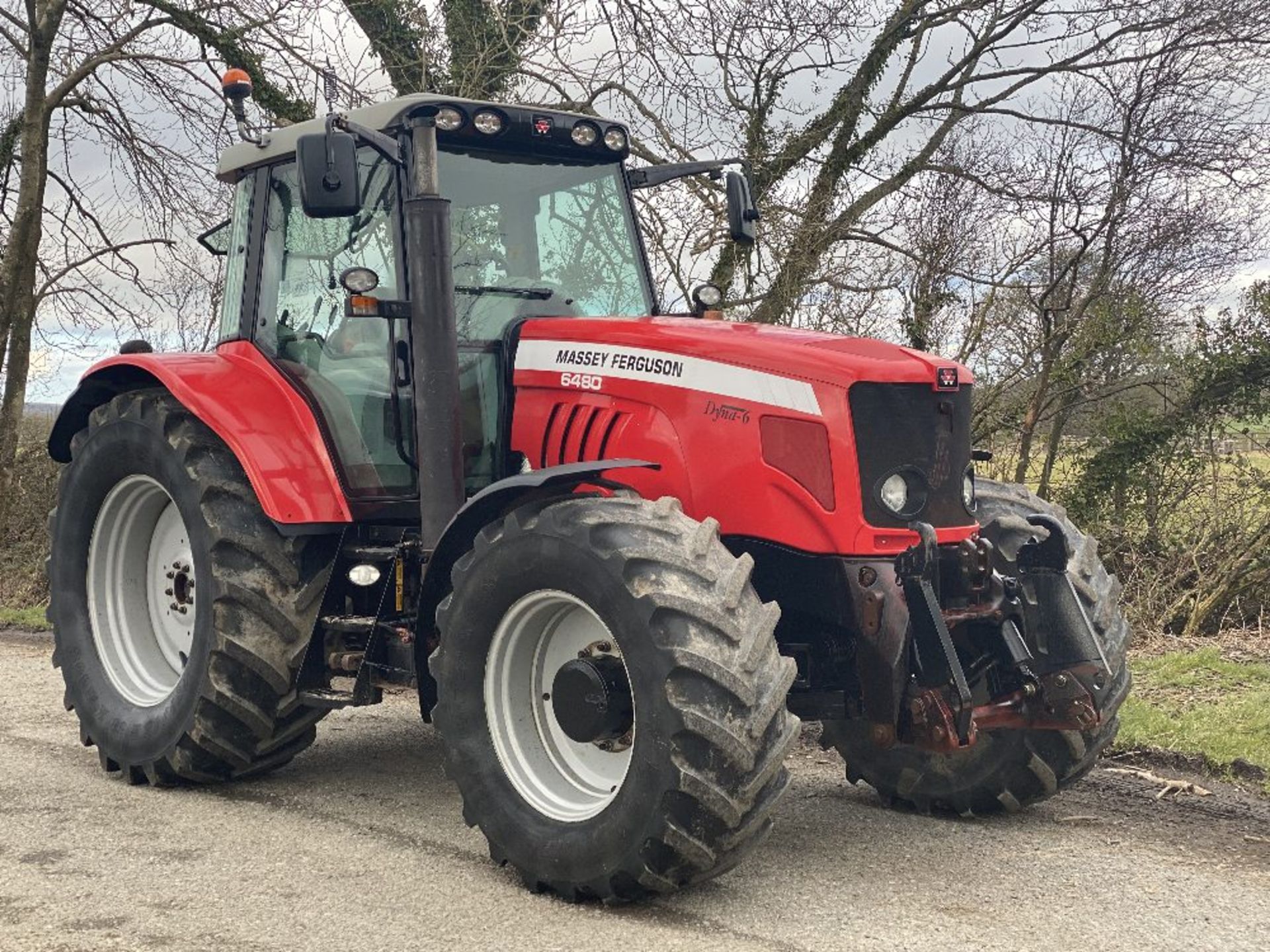 MASSEY FERGUSON 6480 TRACTOR 5400HOURS