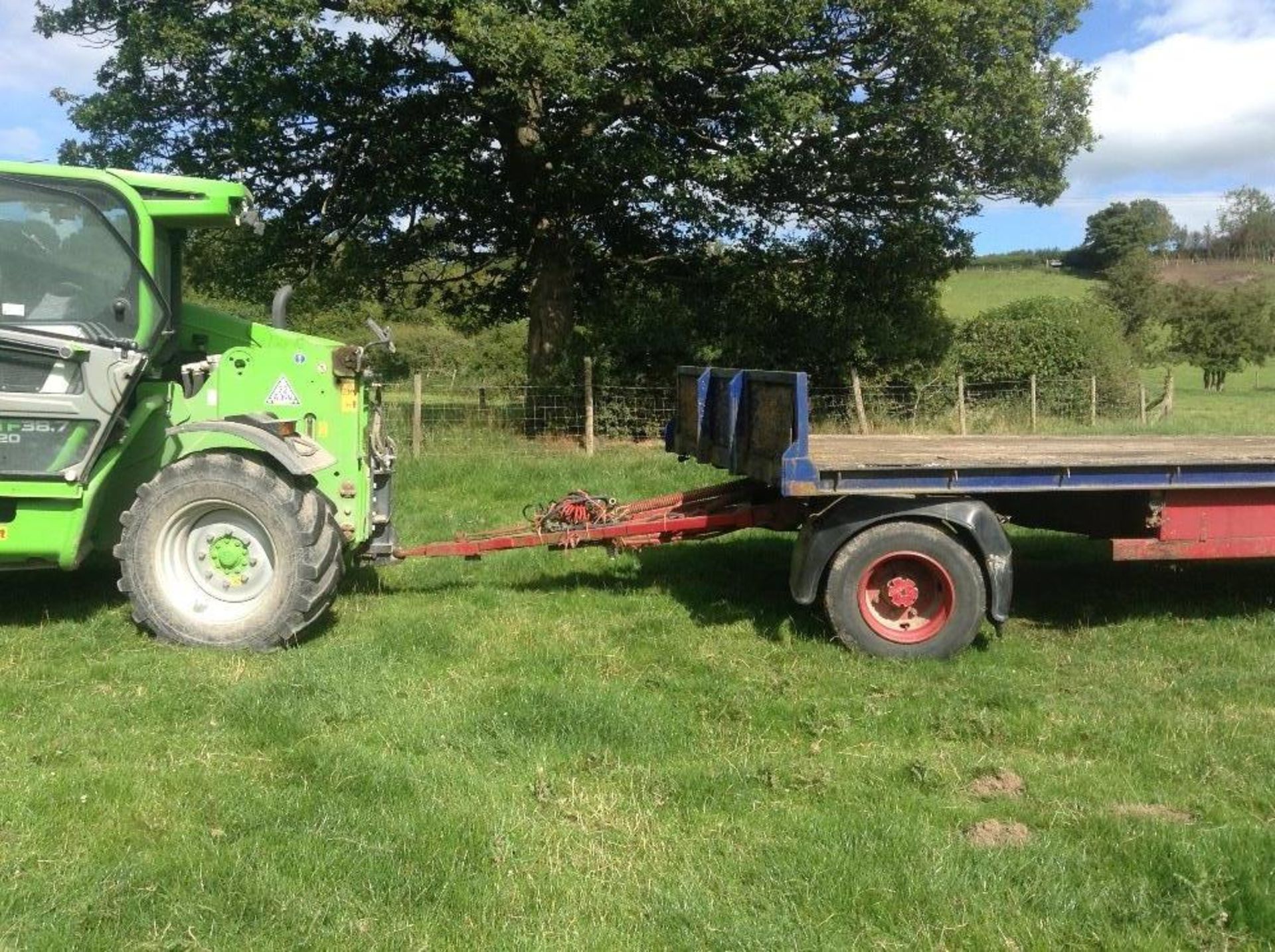 CARTWRIGHT A FRAME BALE TRAILER - Image 6 of 7