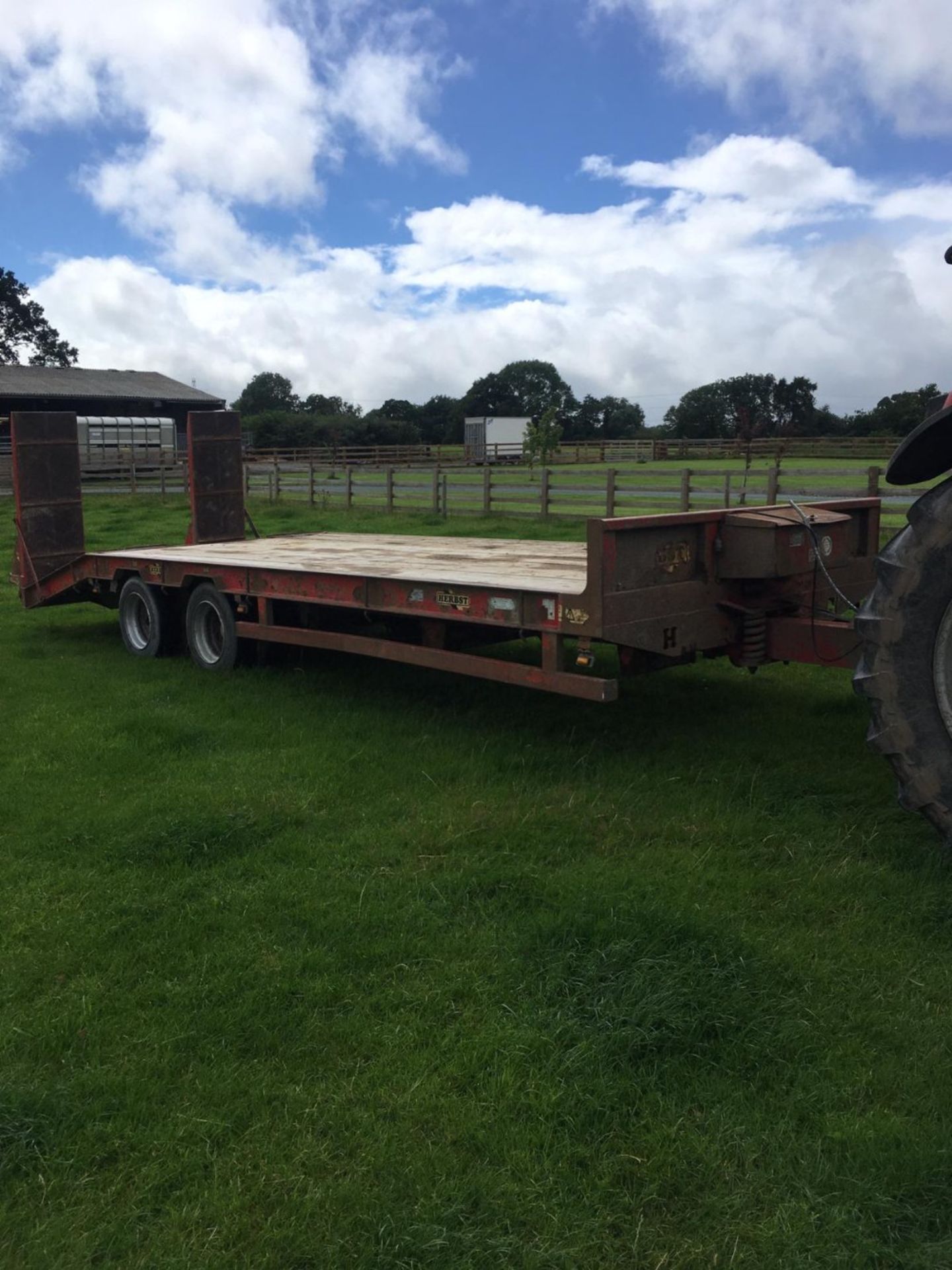 HERBST 18 TON 24FT LONG PLANT TRAILER