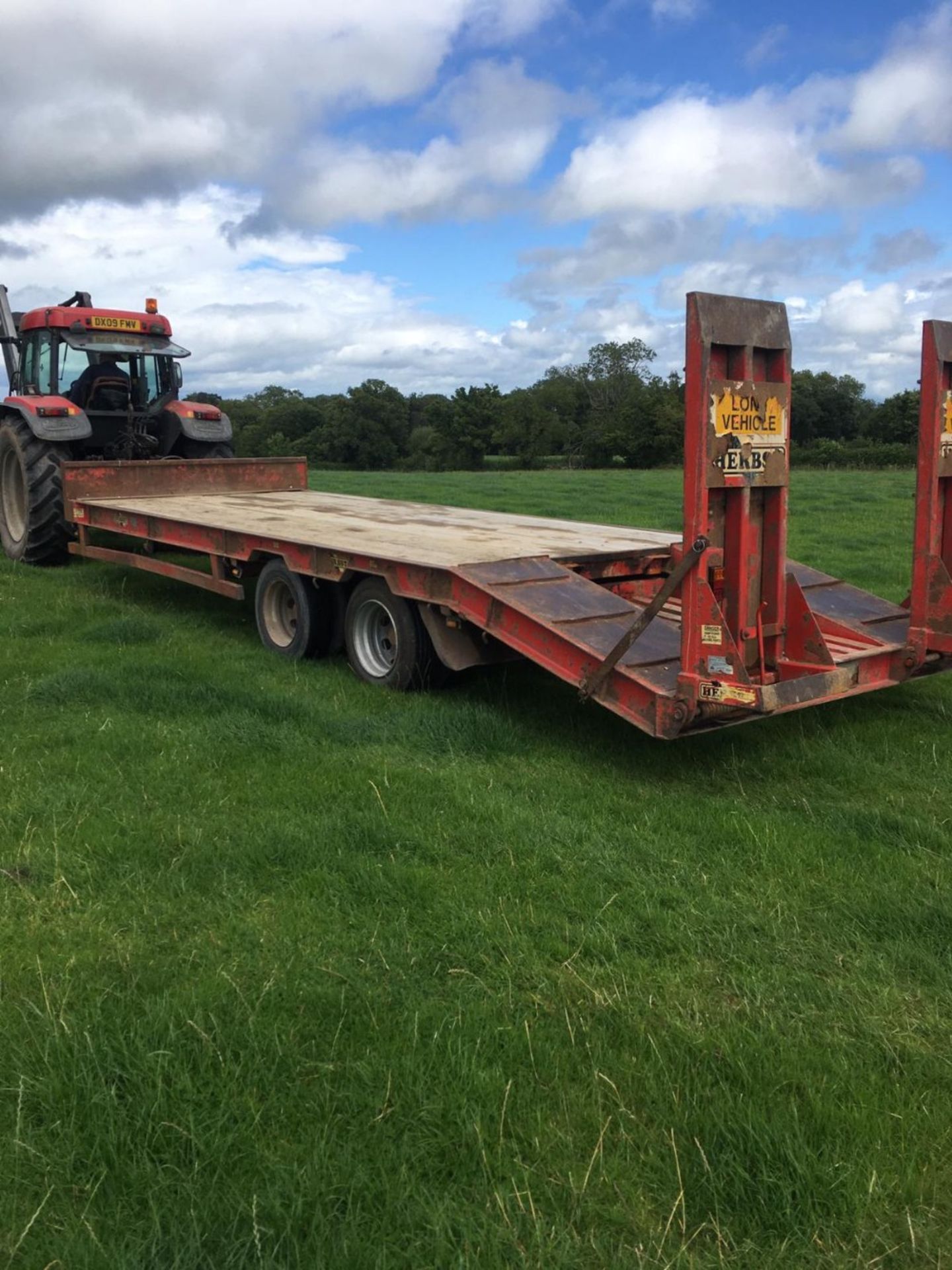 HERBST 18 TON 24FT LONG PLANT TRAILER - Image 3 of 5