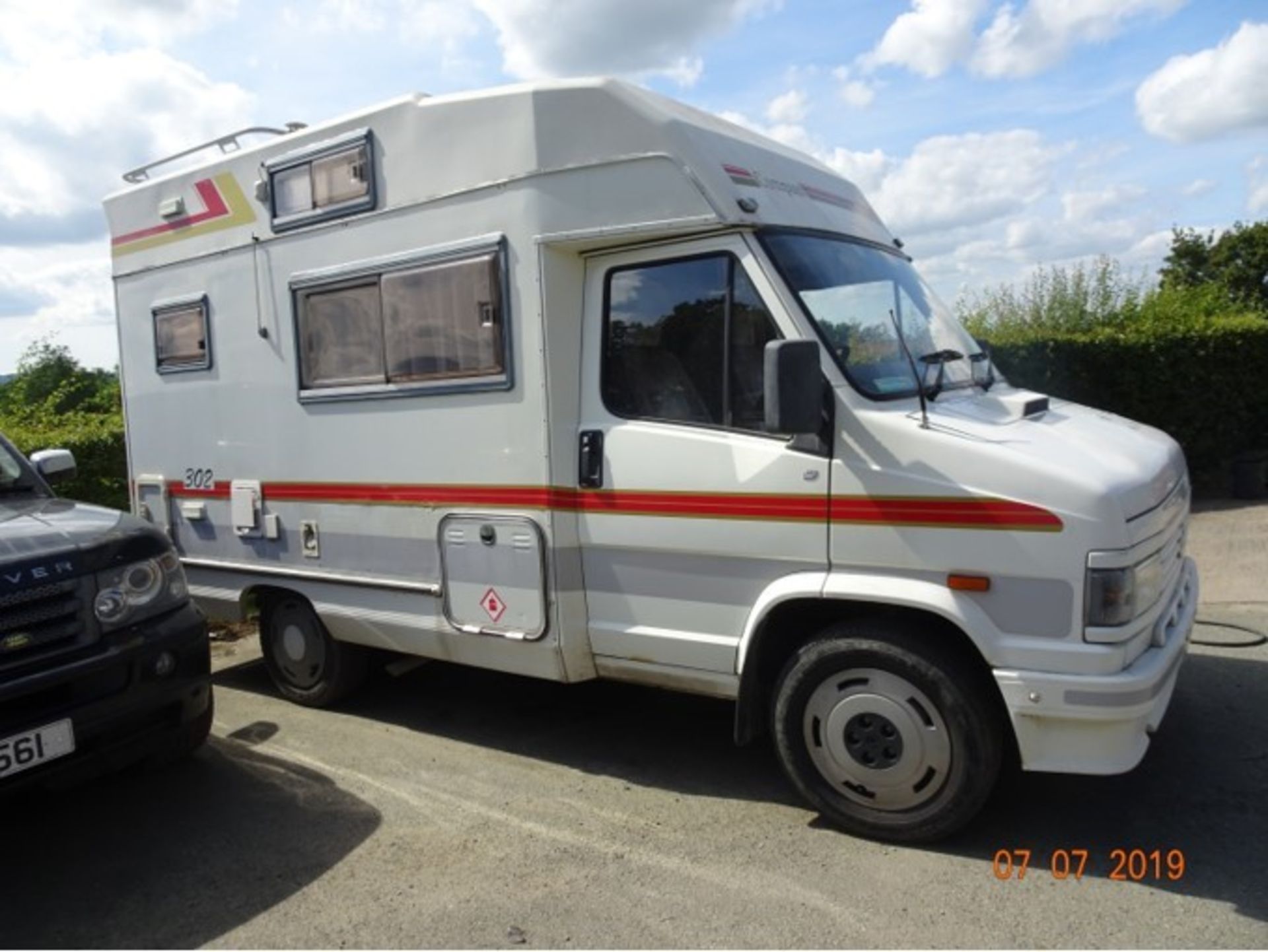 TALBOT MOTOR CARAVAN 2.5 TURBO DIESEL, REG L799SKF