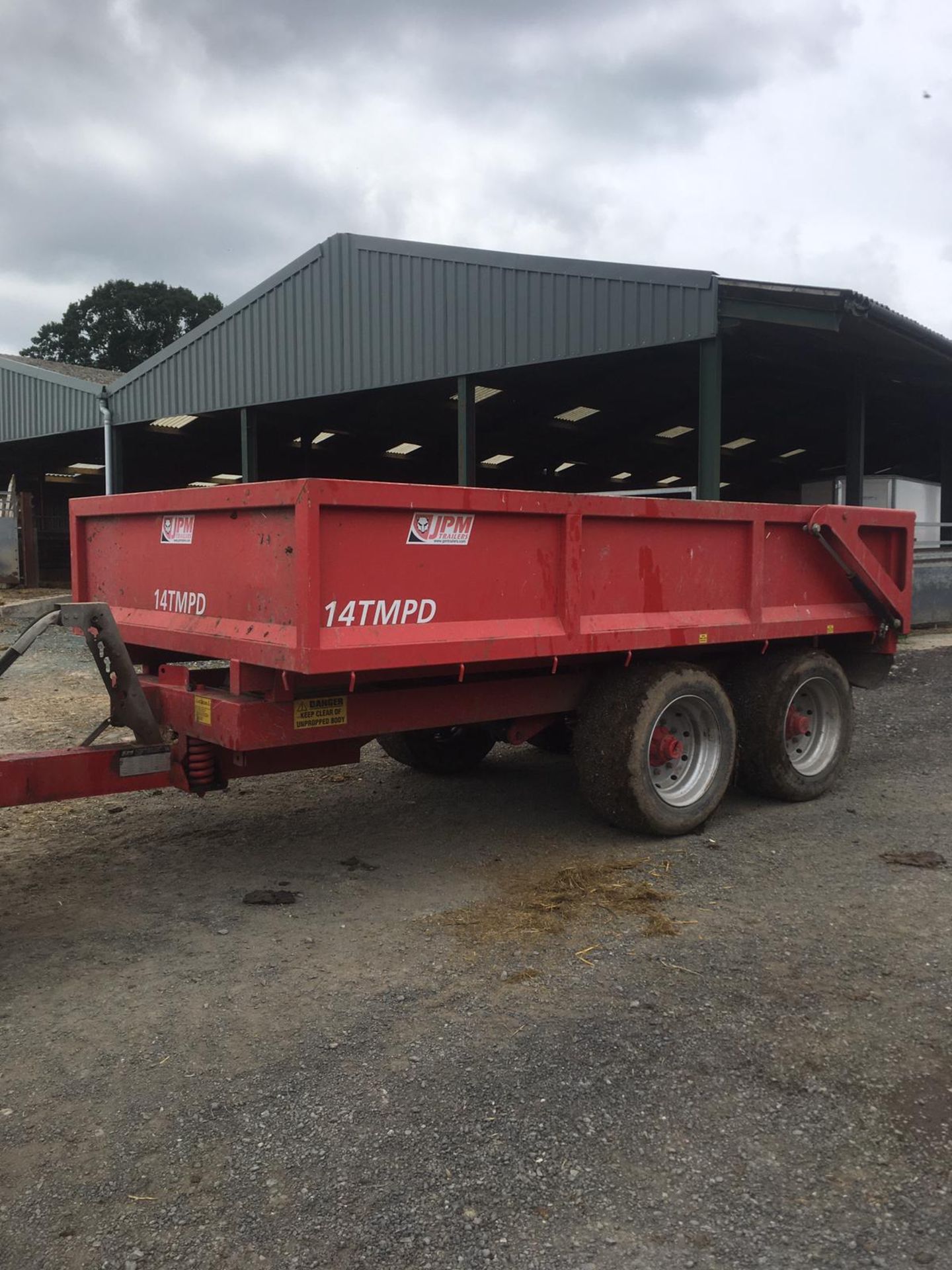 JPM 14 TON DUMP TRAILER 2016