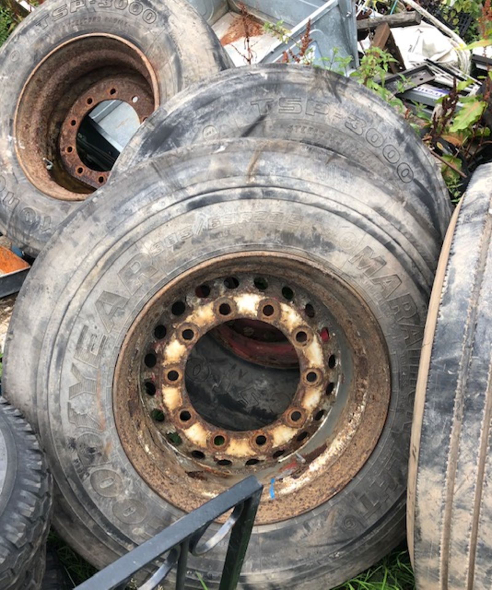 5 X TYRES 385/65R 22.5 - Image 2 of 2