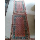 Two rugs by Cardinal and Harford London