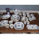 A Coalport Revelry part Dinner and coffee service aprox 55 pieces.