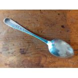 An Early Silver serving spoon by Charles Jamieson Inverness camel hallmark C1800/1810