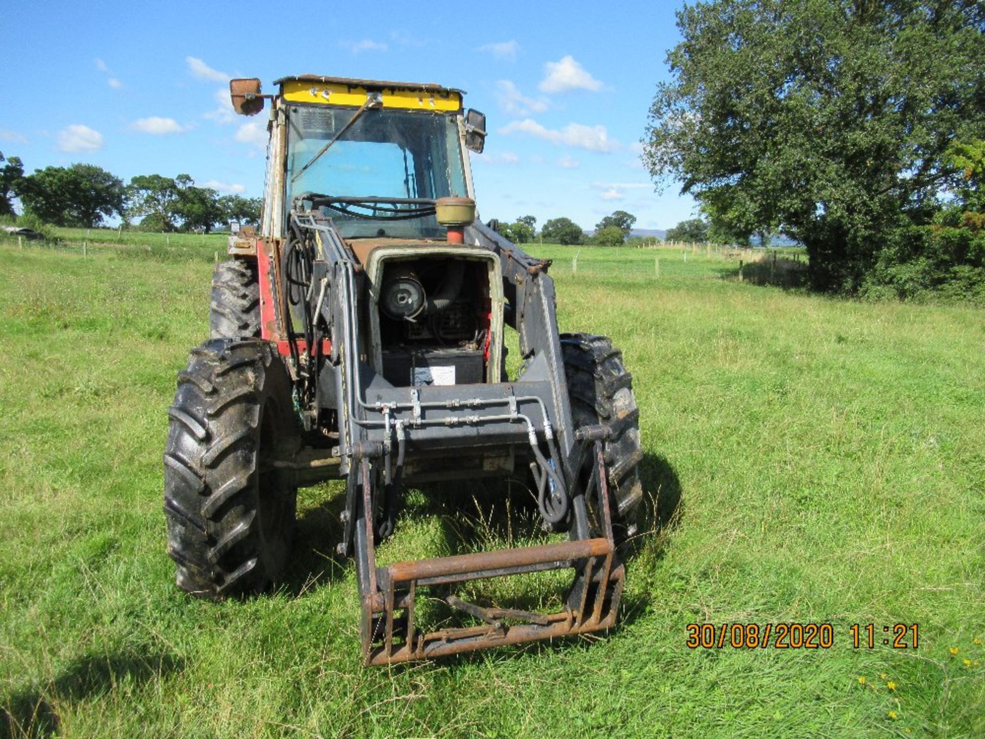 MASSEY FERGUSON 698 TURBO TRACTOR - Image 4 of 6