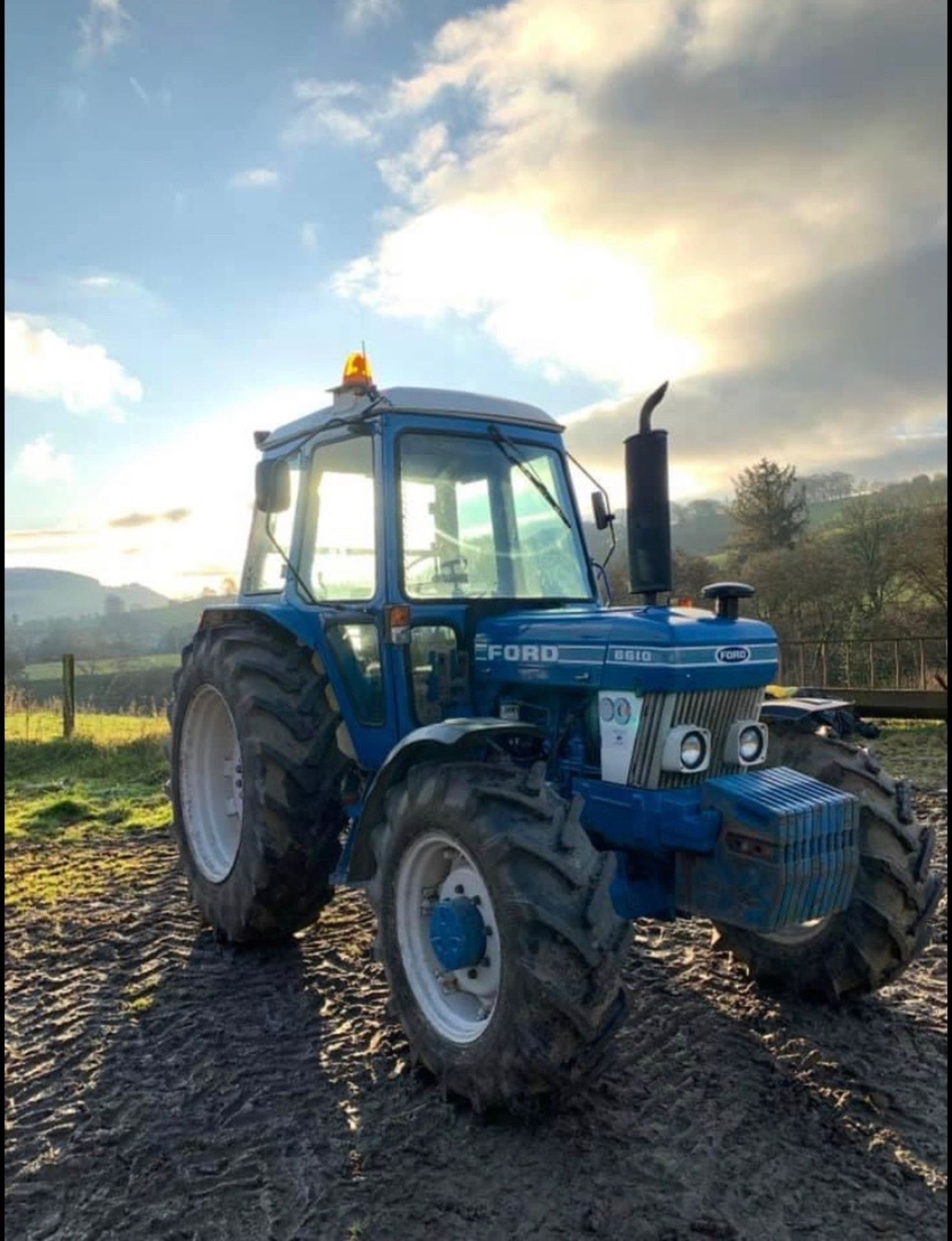 1982 FORD 6610 4wd TRACTOR