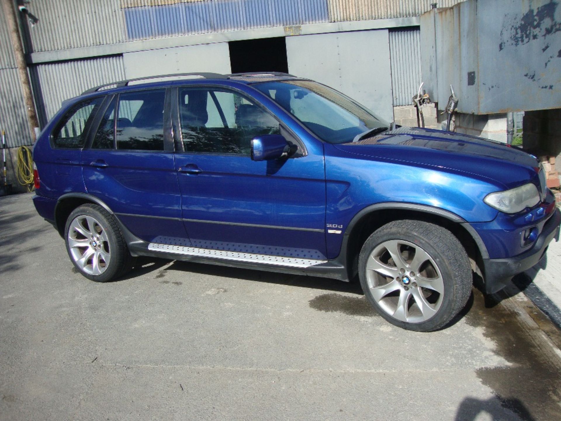 BMW X5 DIESEL CAR. REG NO SP06XKH.