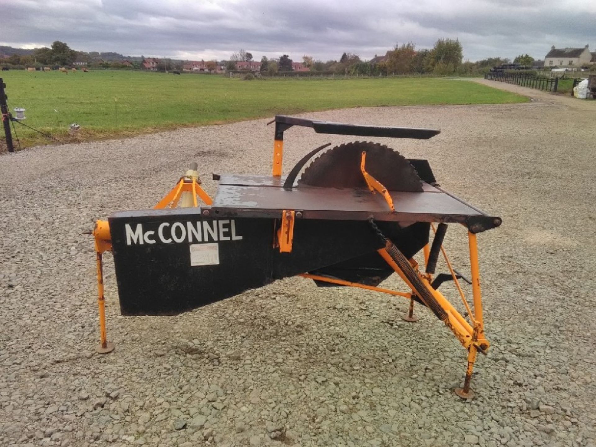 McCONNEL SAWBENCH SLIDING TABLE & PTO - Image 2 of 8