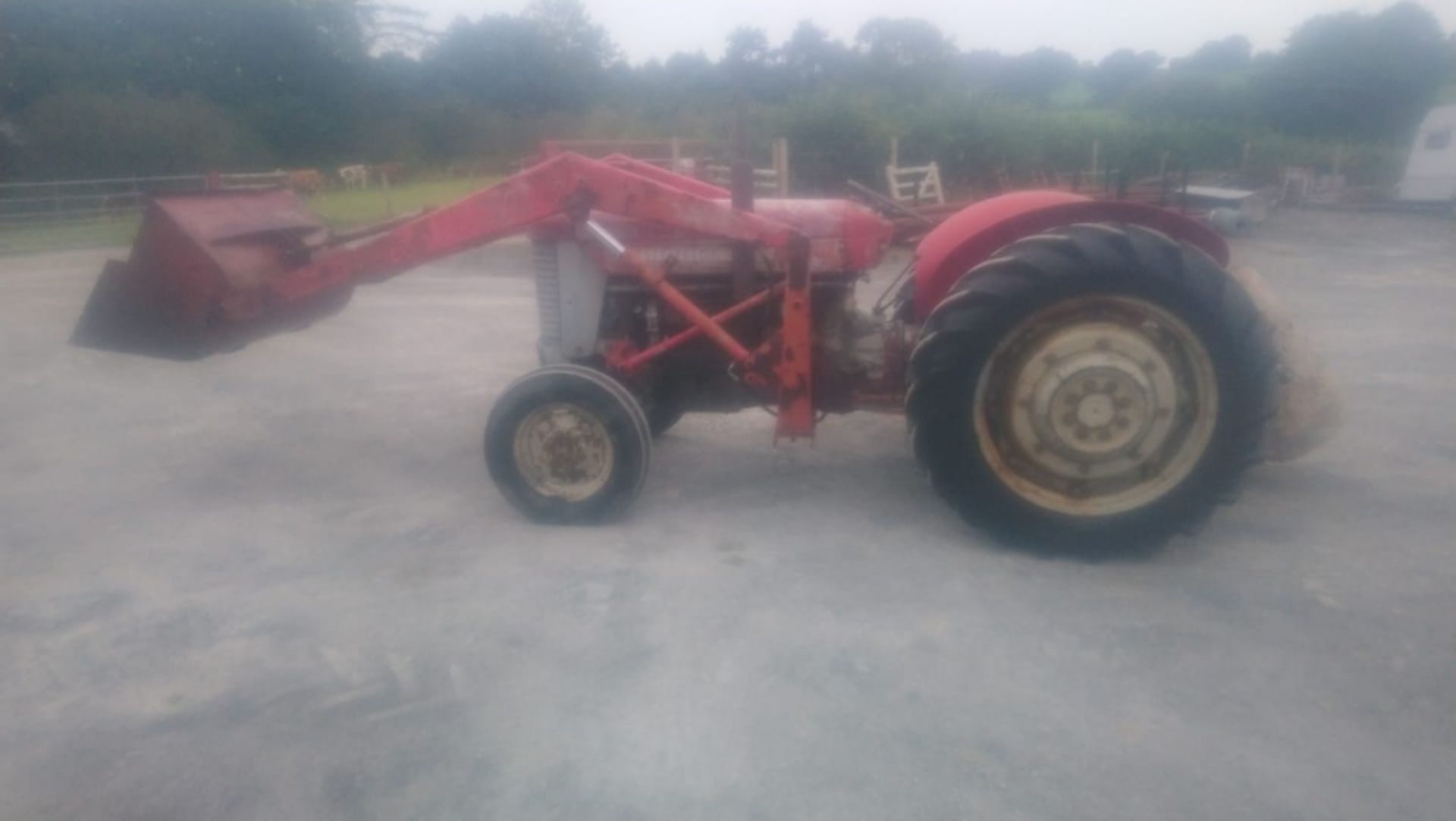 MASSEY FERGUSON 65 TRACTOR WITH LOADER - Bild 3 aus 9