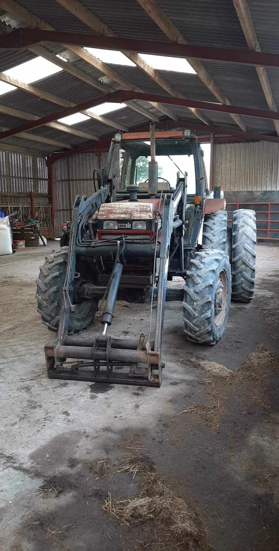 CASE 1394 TRACTOR + QUICKIE 3301 LOADER - Image 2 of 5