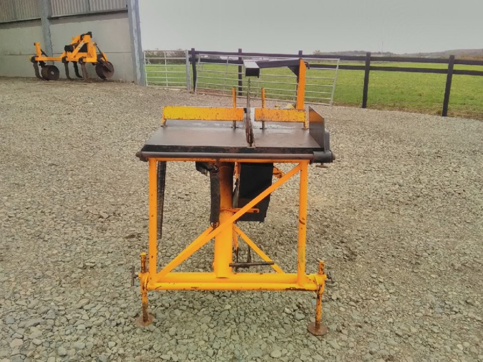 McCONNEL SAWBENCH SLIDING TABLE & PTO - Image 4 of 8