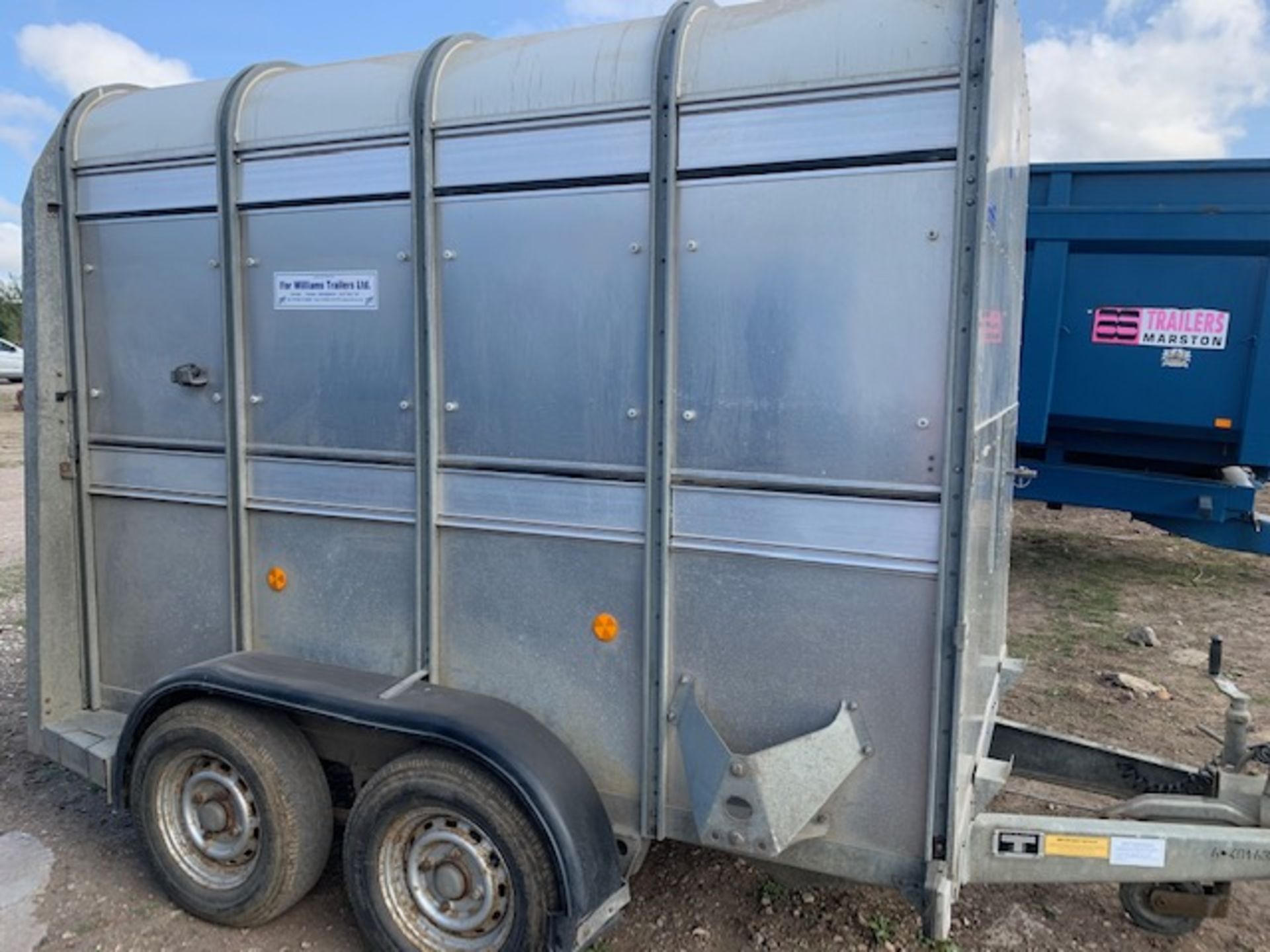 IFOR WILLIAMS TA5 G 8FT CATTLE TRAILER - Image 2 of 6