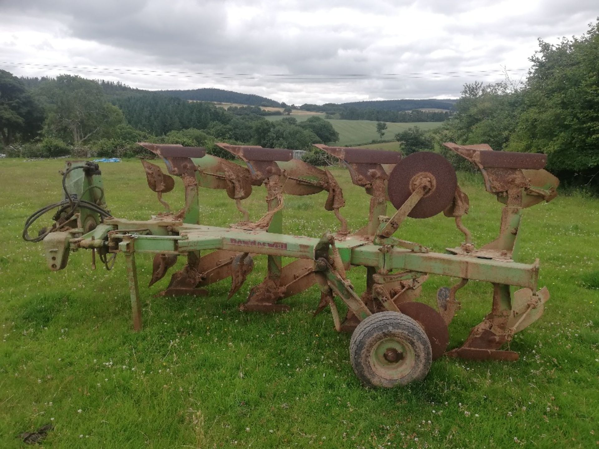 DOWDESWELL DP 100S 4 FURROW PLOUGH - Bild 4 aus 4