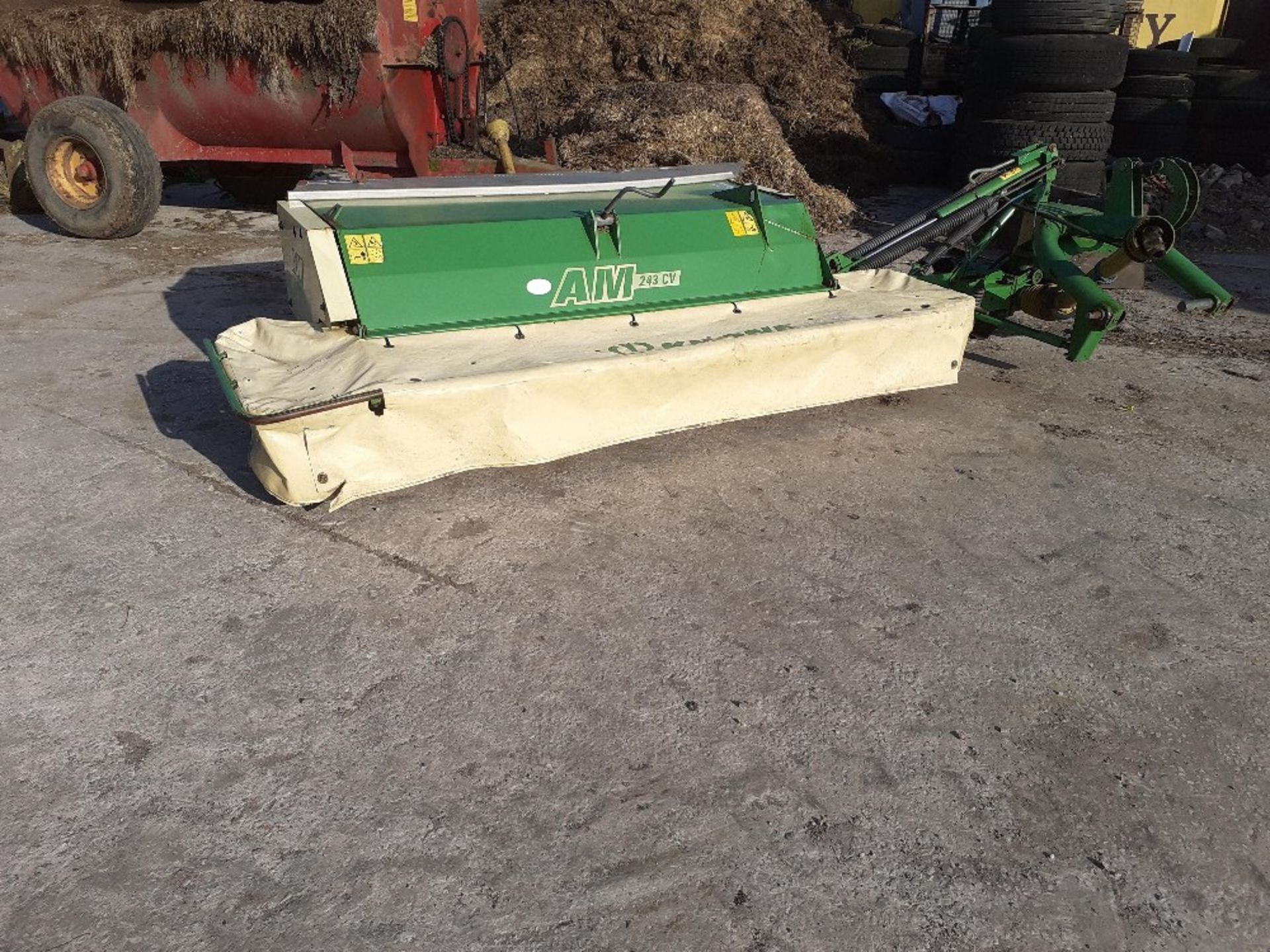 KRONE AM 243 CV MOWER/CONDITIONER