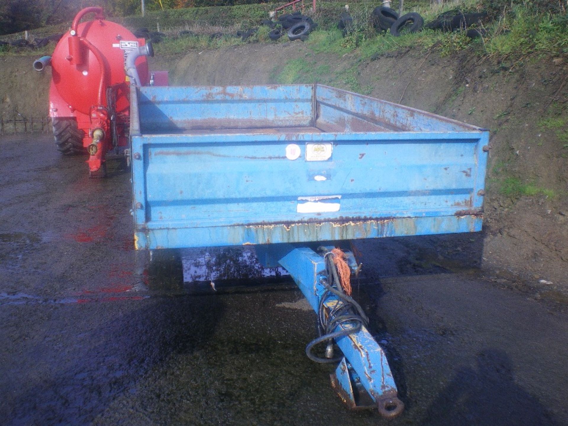 MARSTON 6 TON TIPPING TRAILER