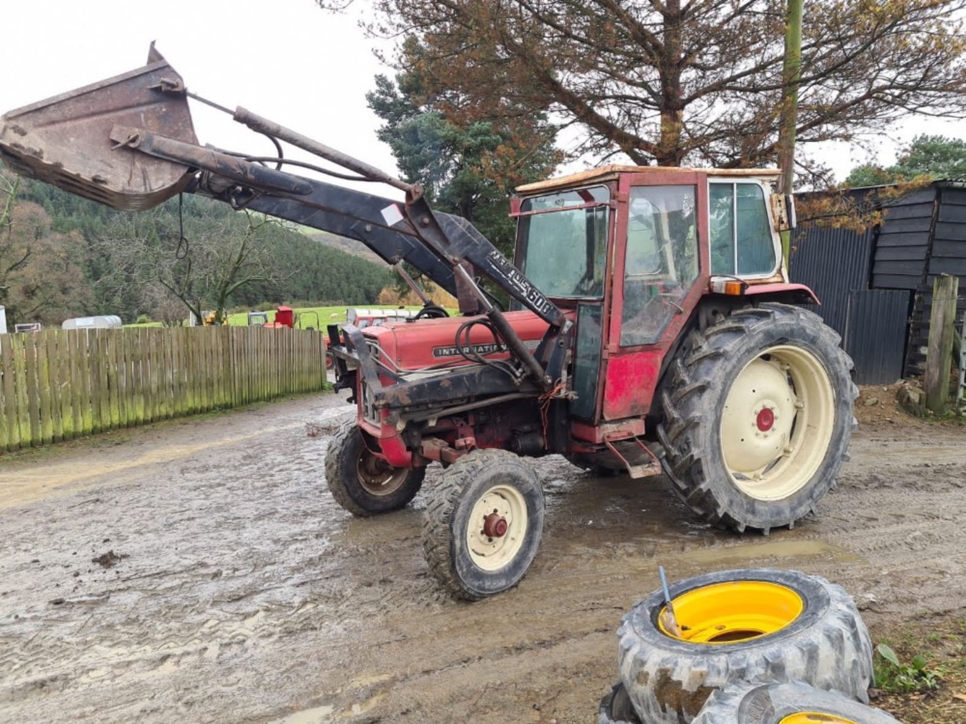 INTERNATIONAL 674 TRACTOR & LOADER - Image 3 of 5