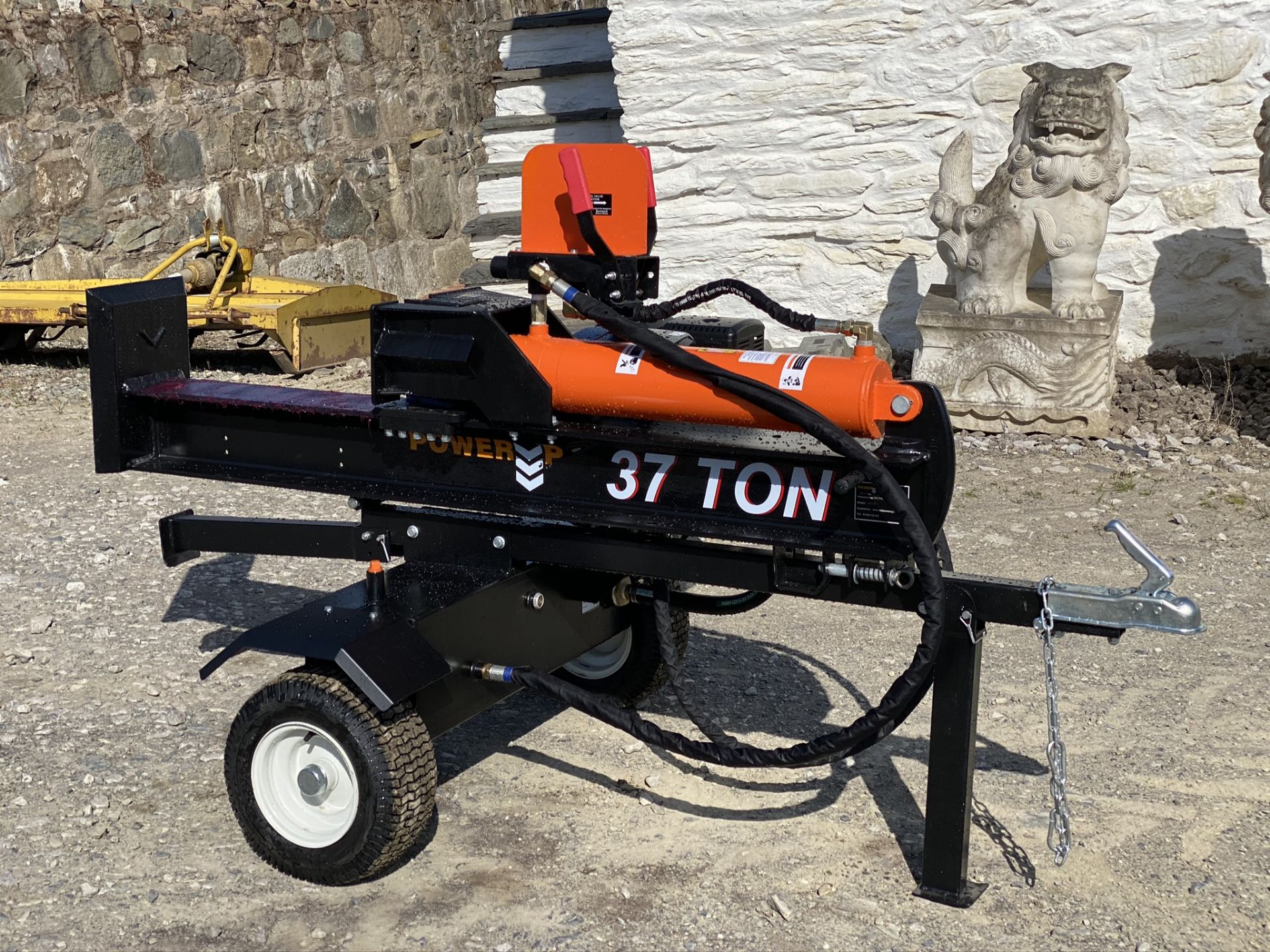 POWER UP 37 TON PETROL LOG SPLITTER