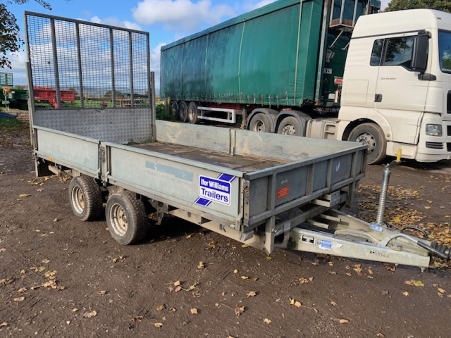 IFOR WILLIAMS LM 126 12ft TRAILER