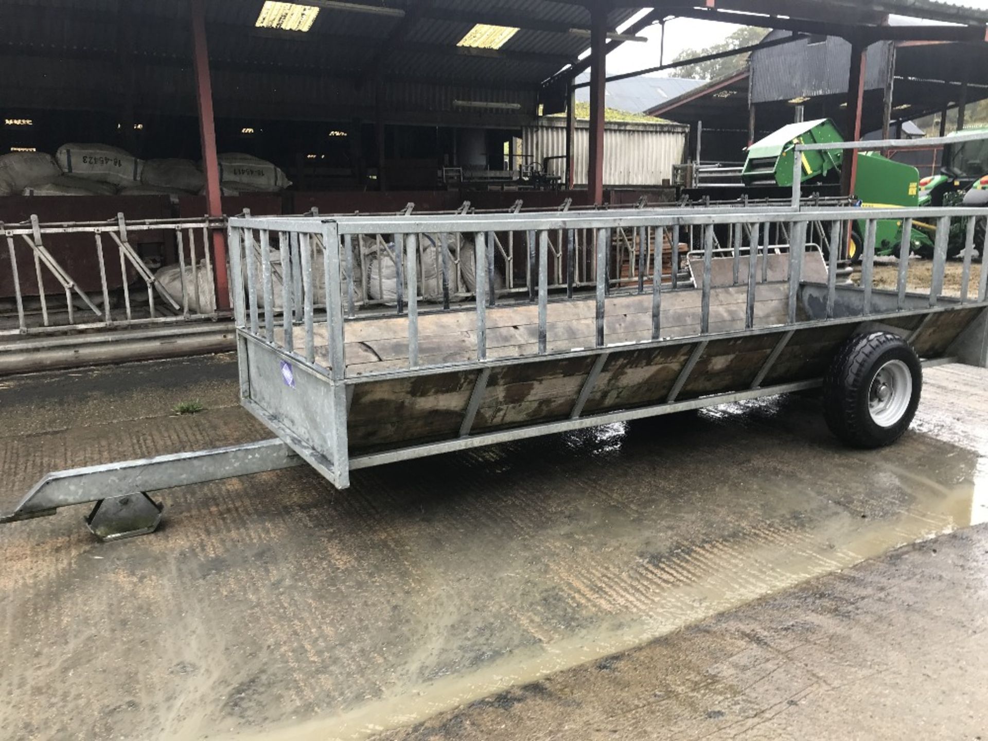 20ft SILAGE TRAILER FEEDER - Image 3 of 3