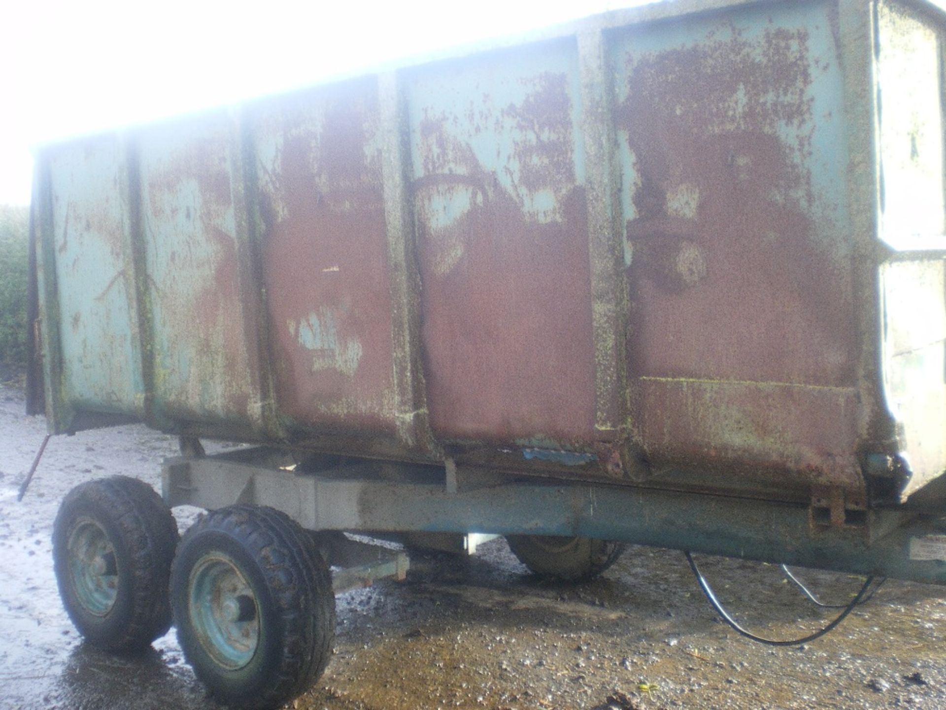 SALOP 8 TON TIPPING TRAILER