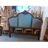 A modern french style padded headboard 63"x58"