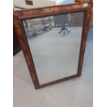 A modern wall mirror with painted frame25"x35"
