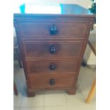 A small early 19th century set of four drawers.22"x26"x42"