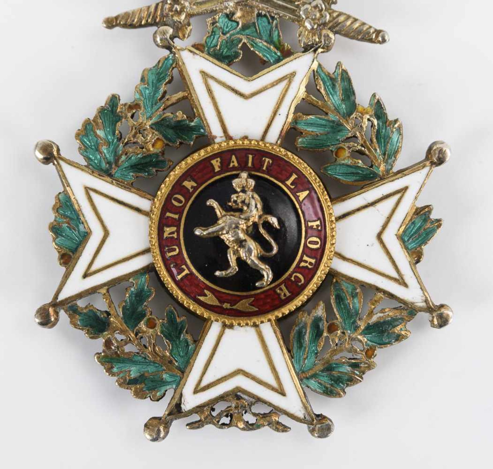 Großkreuz des Leopoldorden von Belgien in Schatulle < - Bild 4 aus 5