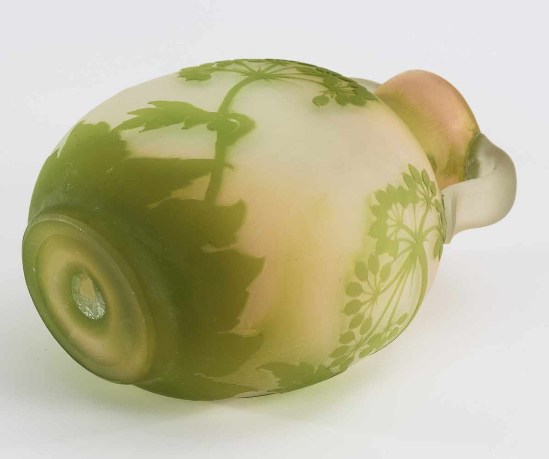 Jugendstil-Vase mit Pflanzendekor - Image 3 of 6