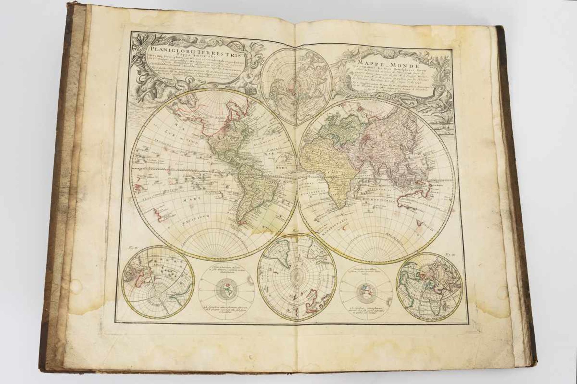 Homann - Atlas mit 27 doppelseitigen Landkarten