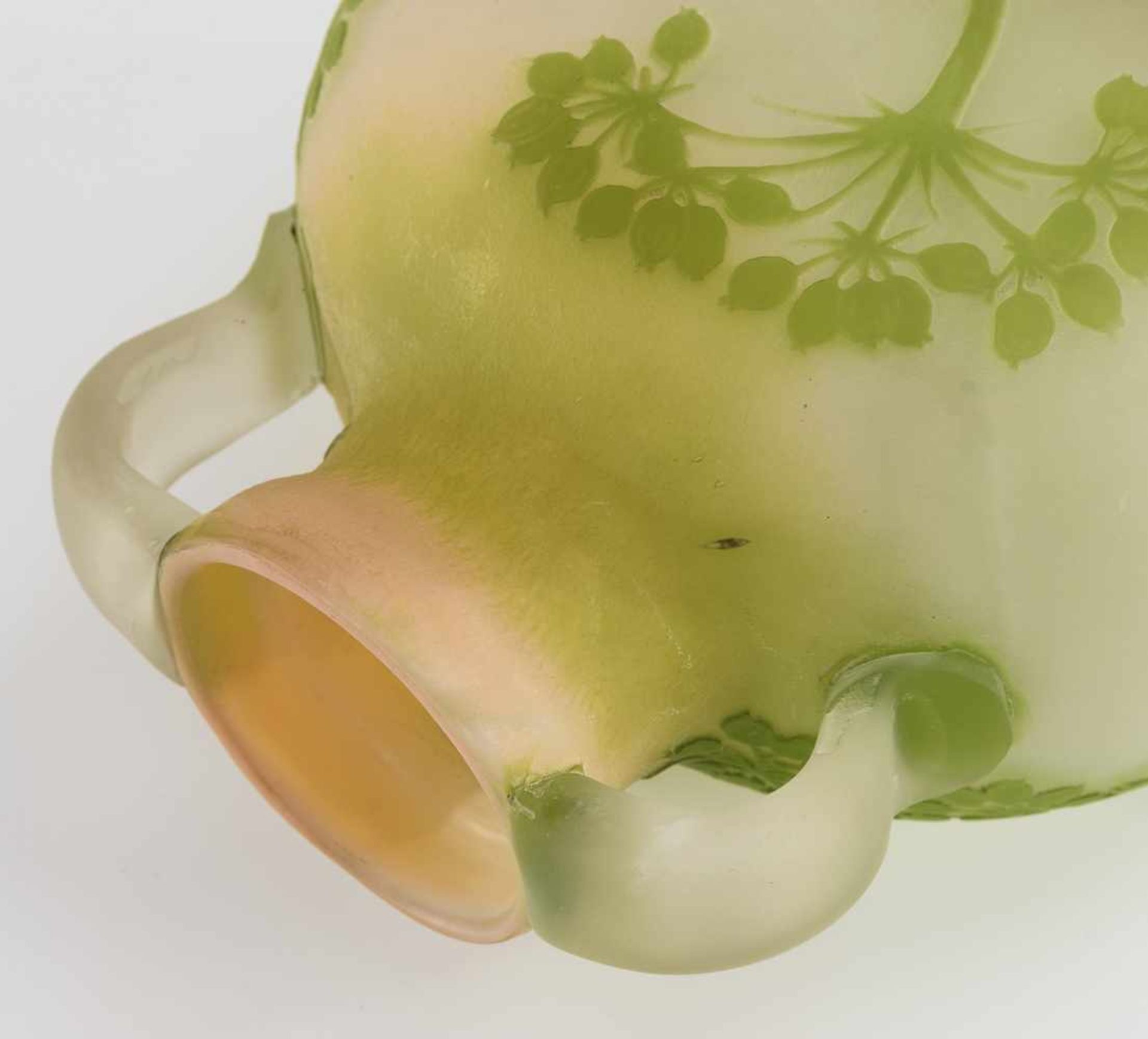 Jugendstil-Vase mit Pflanzendekor - Image 5 of 6