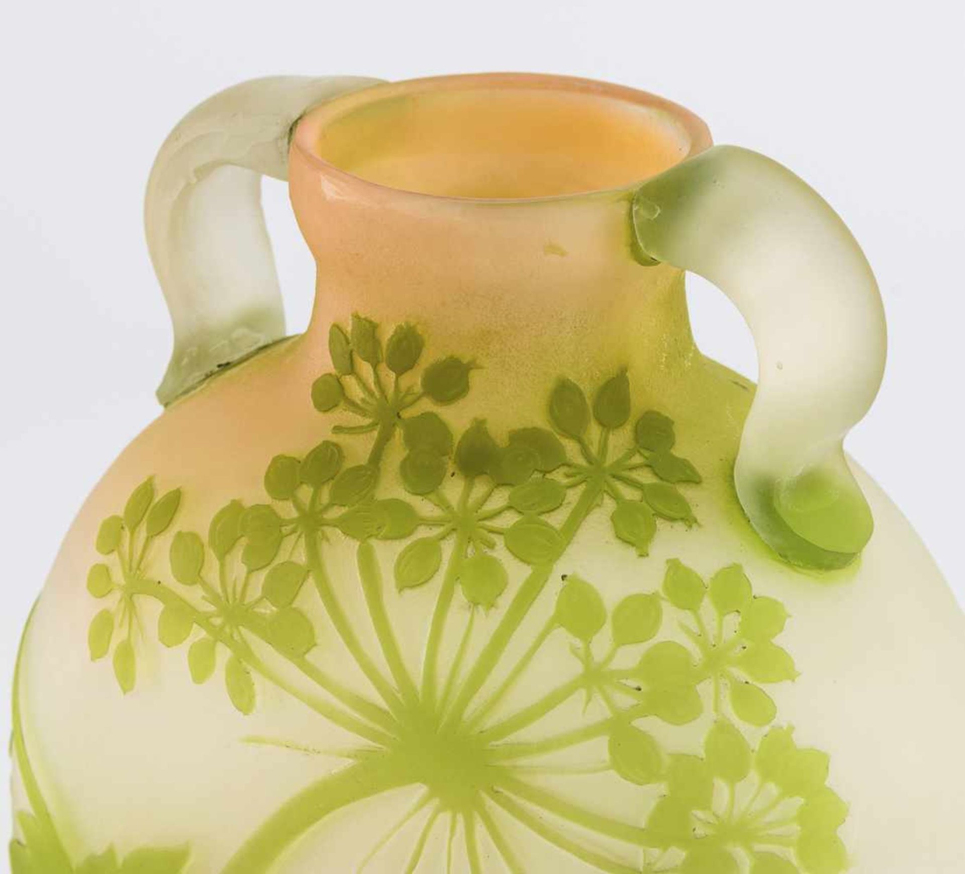 Jugendstil-Vase mit Pflanzendekor - Image 4 of 6